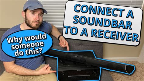 can you hook up a soundbar to a receiver